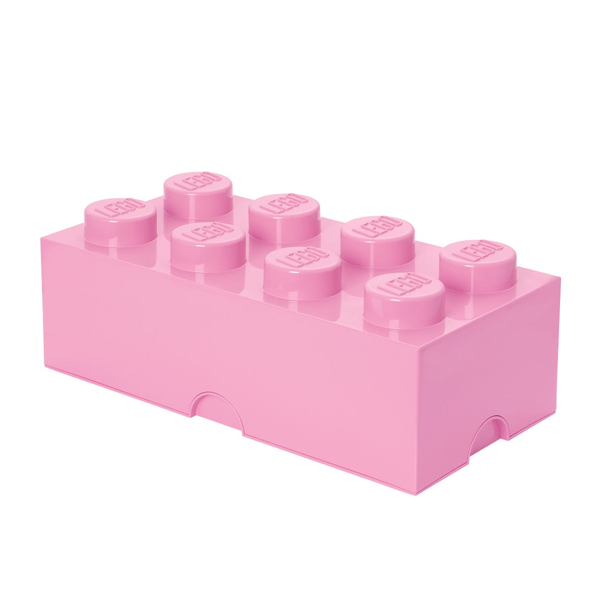 LEGO Otros - Ladrillo de Almacenamiento de 8 Espigas (violeta claro)