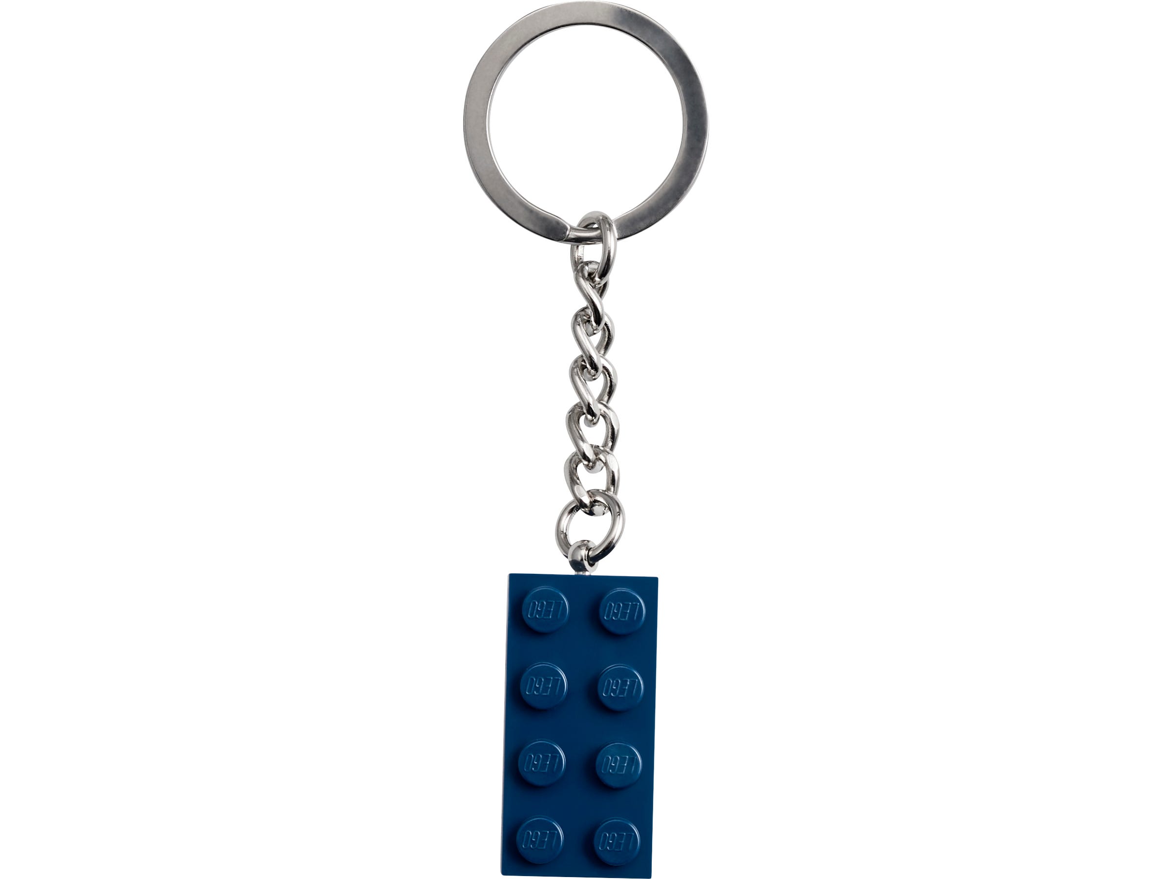LEGO Otros - Llavero Azul Tierra 2x4