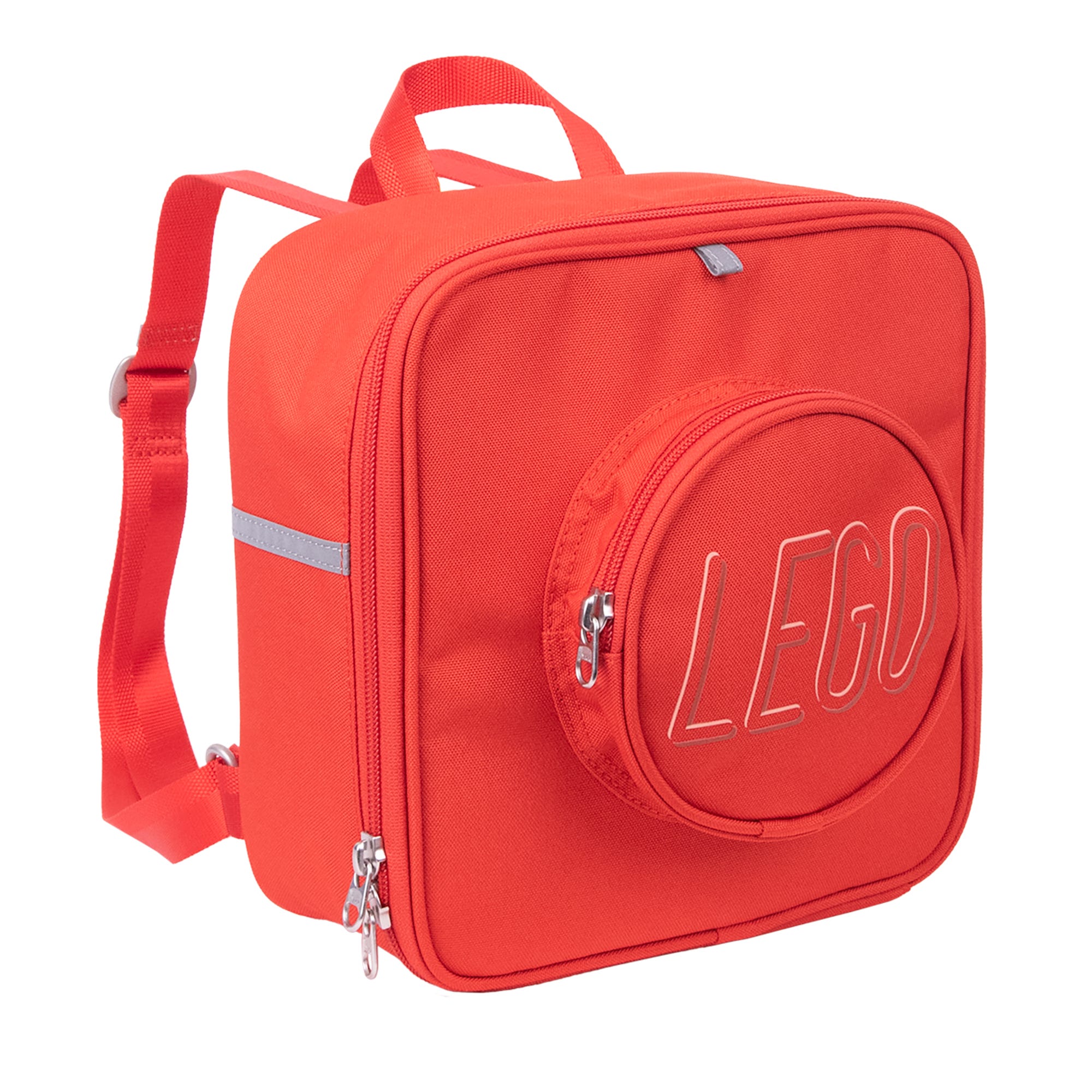 LEGO Otros - Mochila de Ladrillo de 1 Espiga (roja)