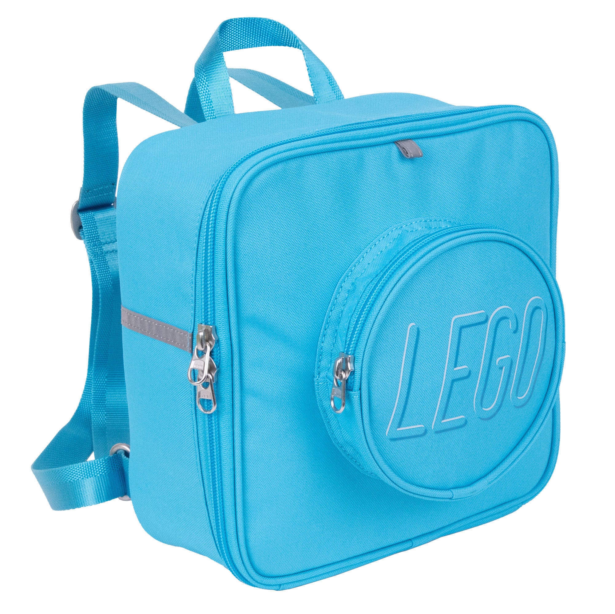 LEGO Otros - Mochila de ladrillo pequeña azur medio