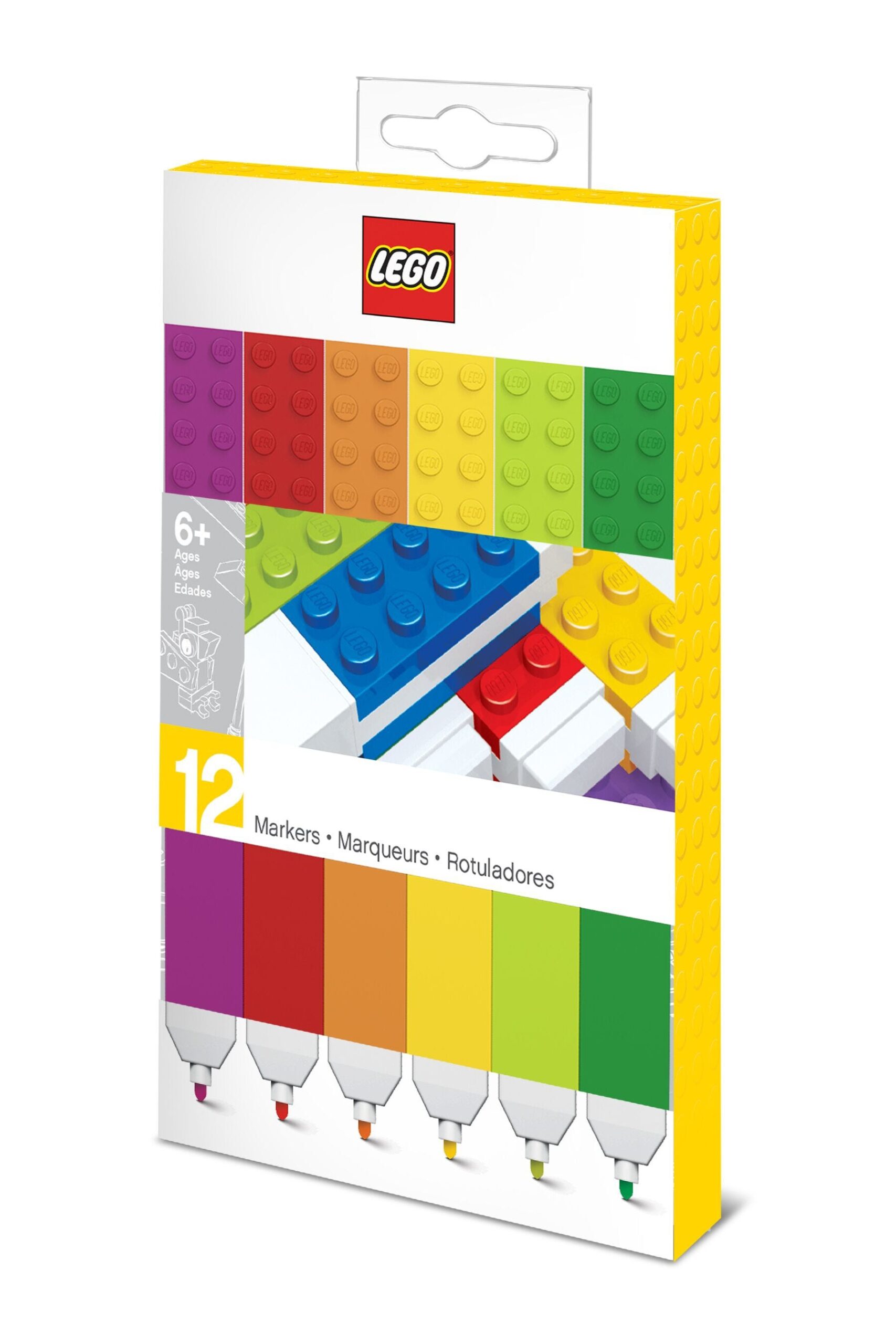 LEGO Otros - Paquete de 12 rotuladores