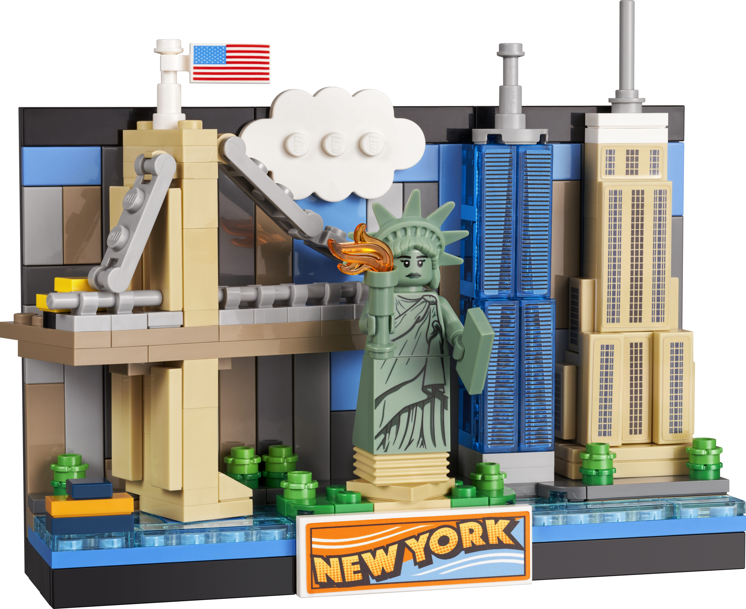 LEGO Otros - Postal de Nueva York