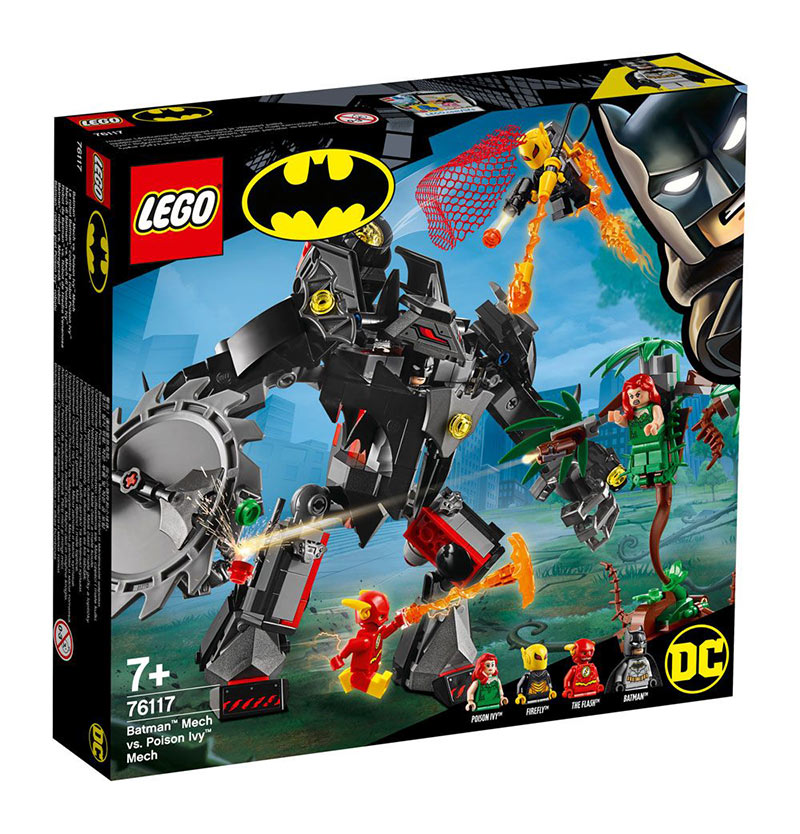 LEGO Robot de Batman vs. Robot de Hiedra Venenosa. DC Super Heroes. 76117