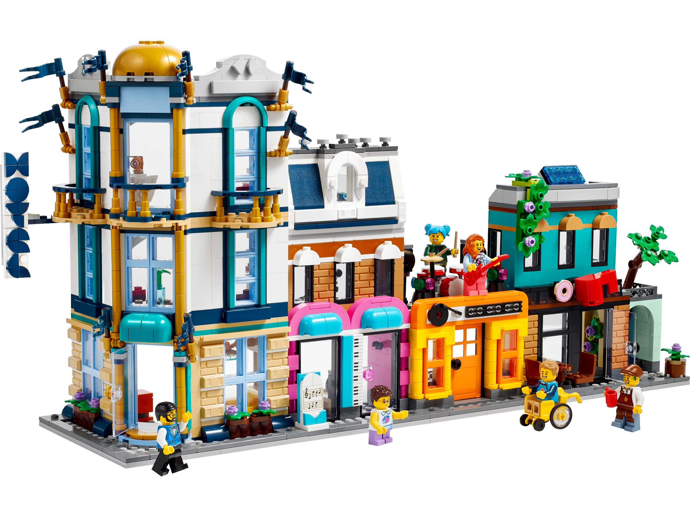 LEGO Sets 3 en 1 Creator - Calle Principal