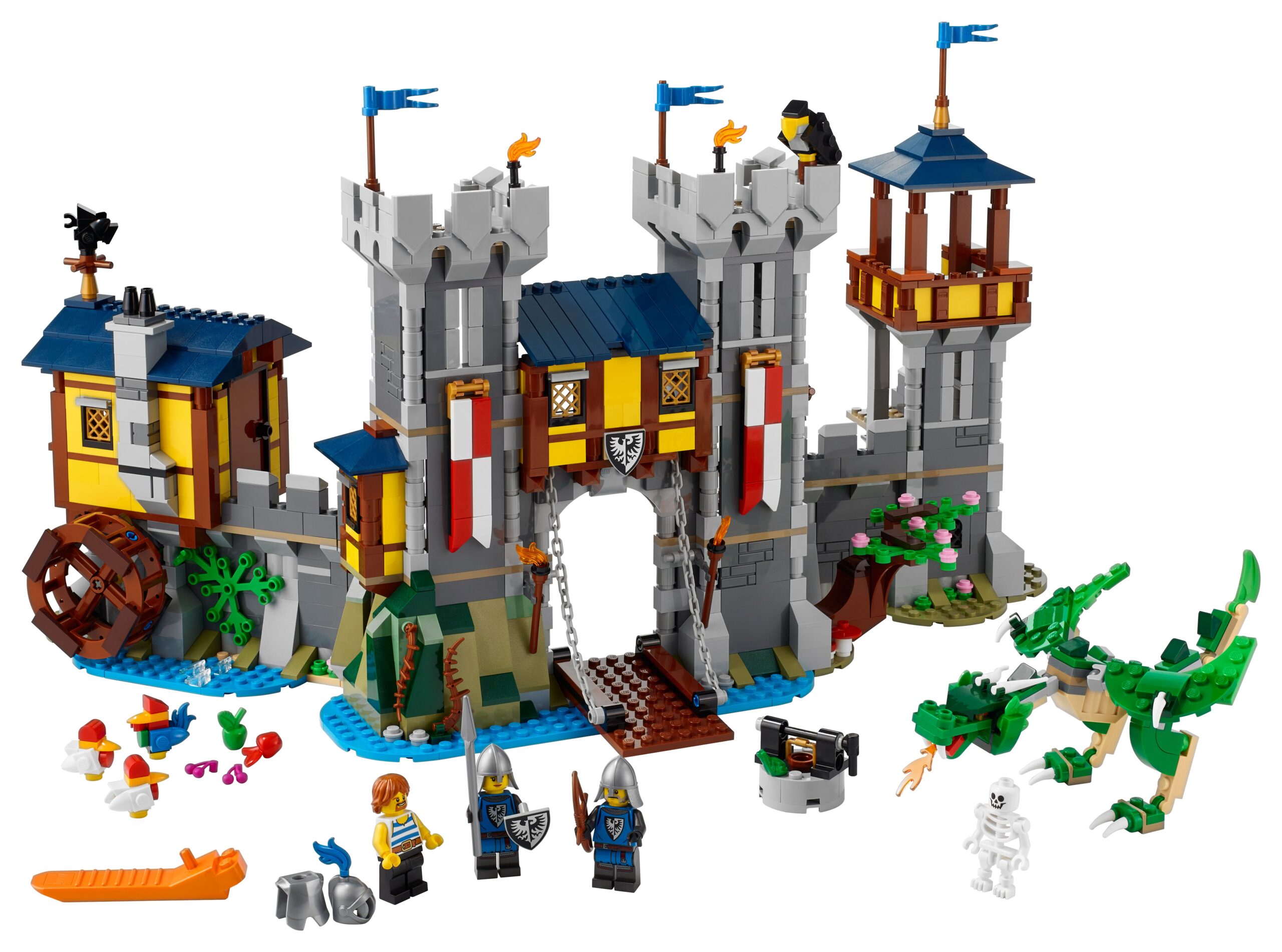 LEGO Sets 3 en 1 Creator - Castillo Medieval