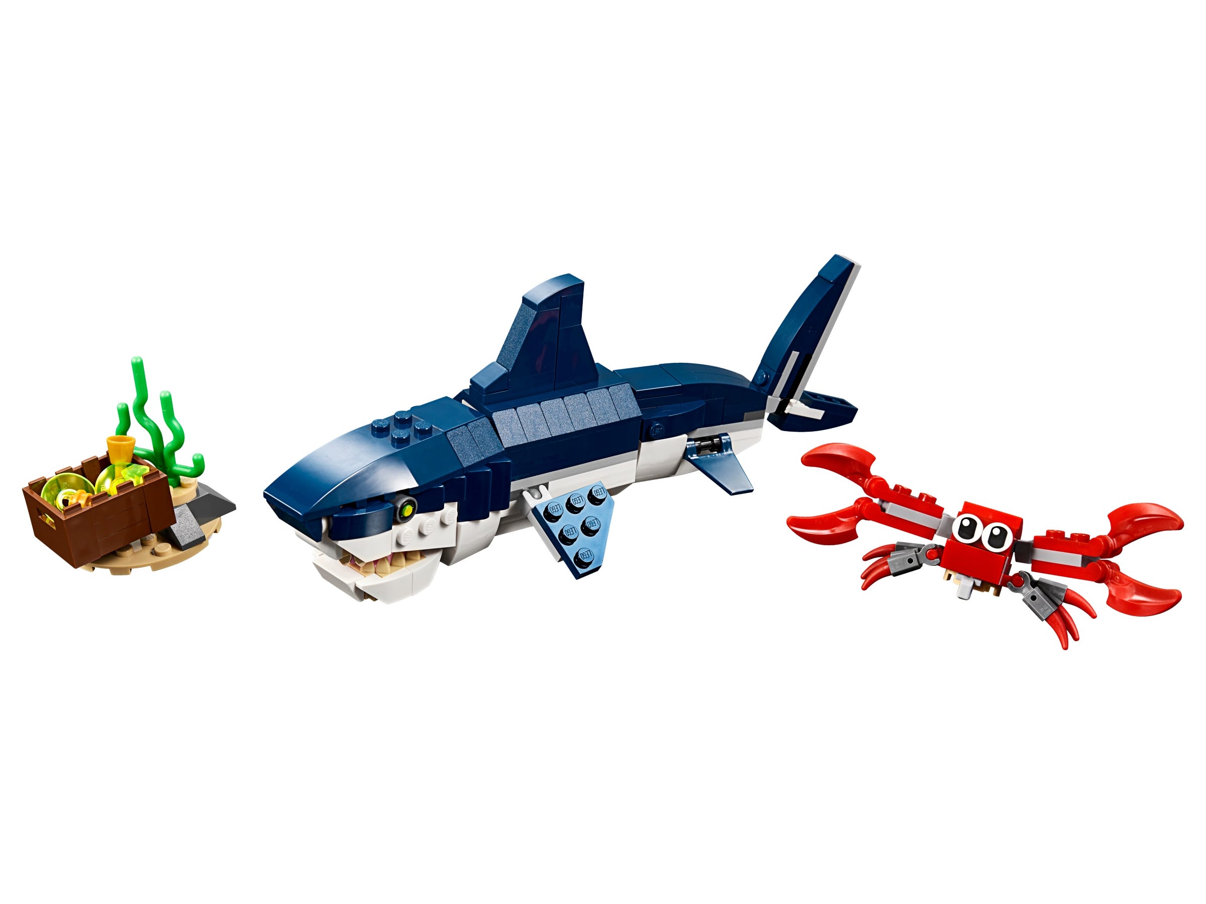 LEGO Sets 3 en 1 Creator - Criaturas del Fondo Marino