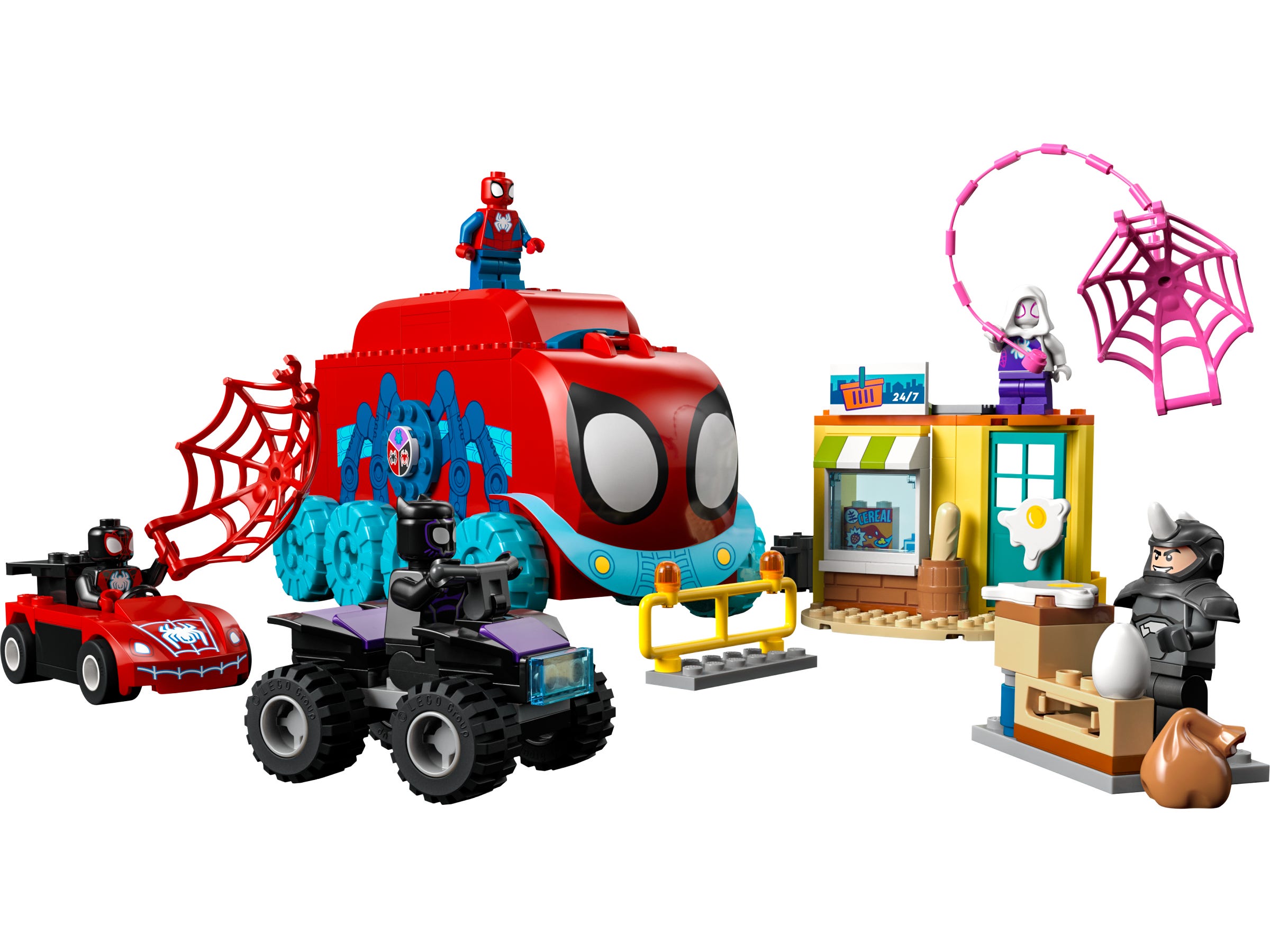 LEGO Spider-Man - Base Móvil del Equipo Spidey