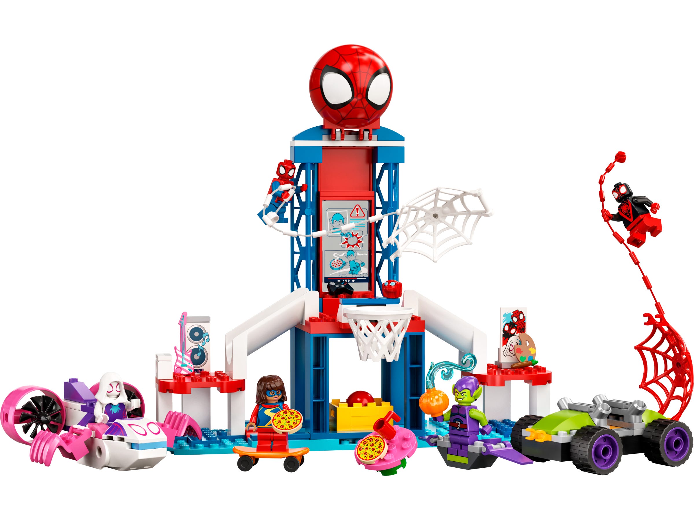 LEGO Spider-Man - Cuartel General Arácnido de Spider-Man