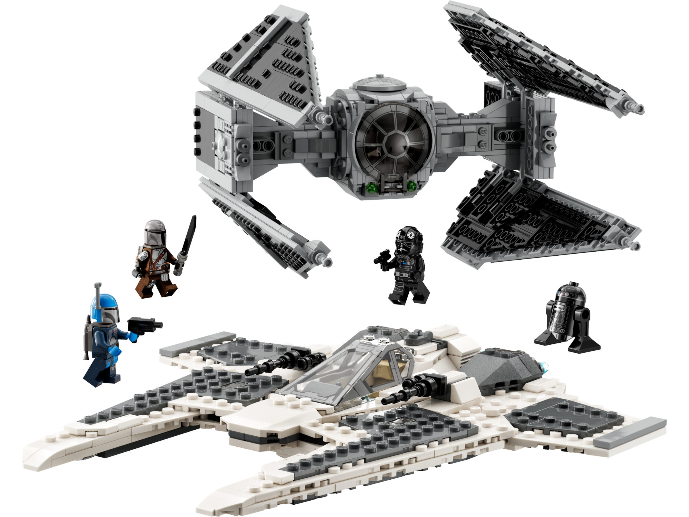LEGO Star Wars™ - Caza Colmillo Mandaloriano vs. Interceptor TIE