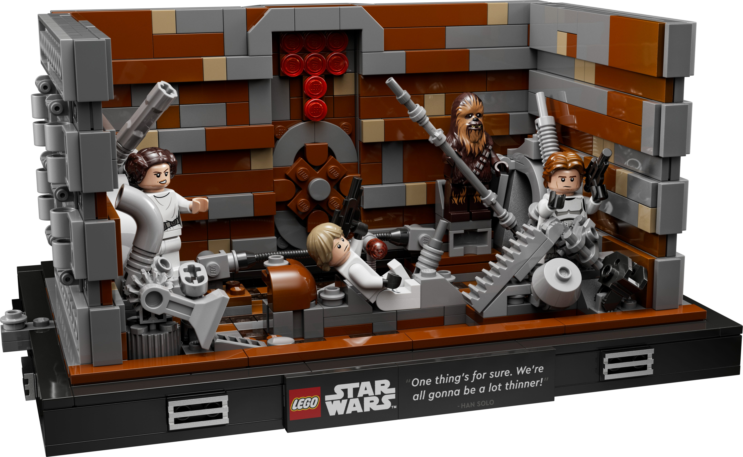LEGO Star Wars™ - Diorama: Compactador de Basura de la Estrella de la Muerte