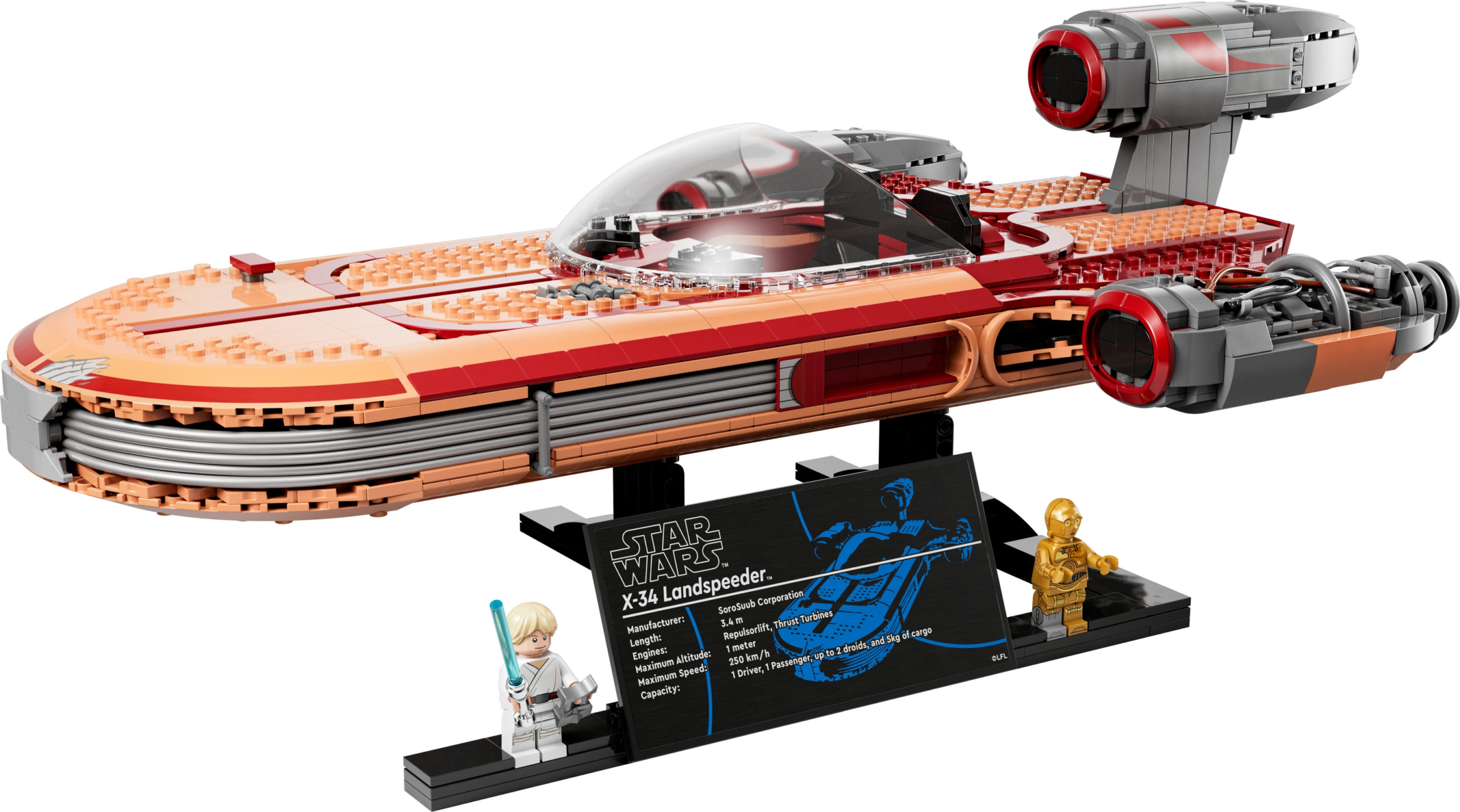 LEGO Star Wars™ - Speeder Terrestre de Luke Skywalker