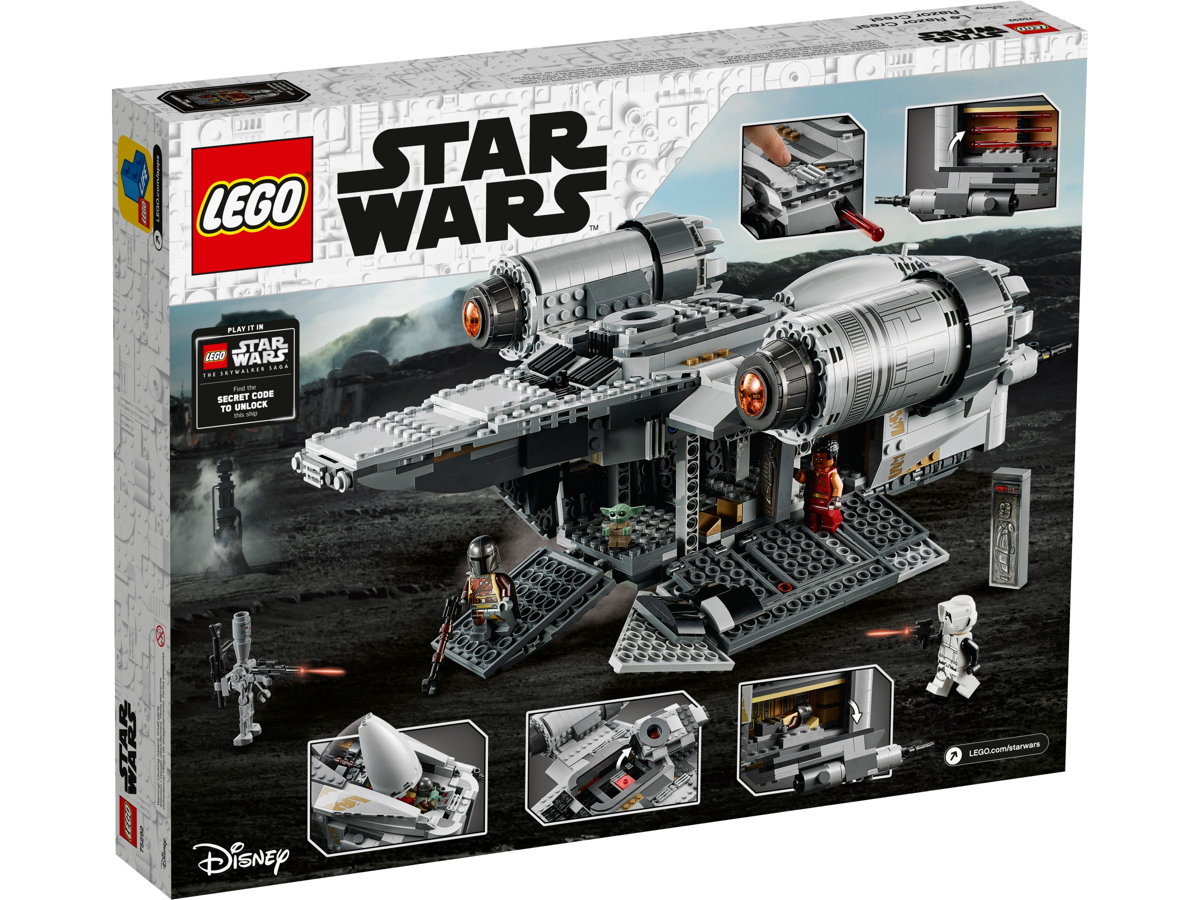 LEGO Star Wars™ - Transporte de Cazarrecompensas de The Mandalorian™