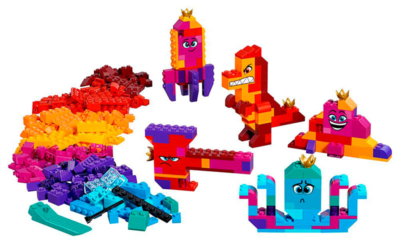LEGO ¡Caja Construye lo que Sea de la Reina Soyloque!. La LEGO película 2. 70825