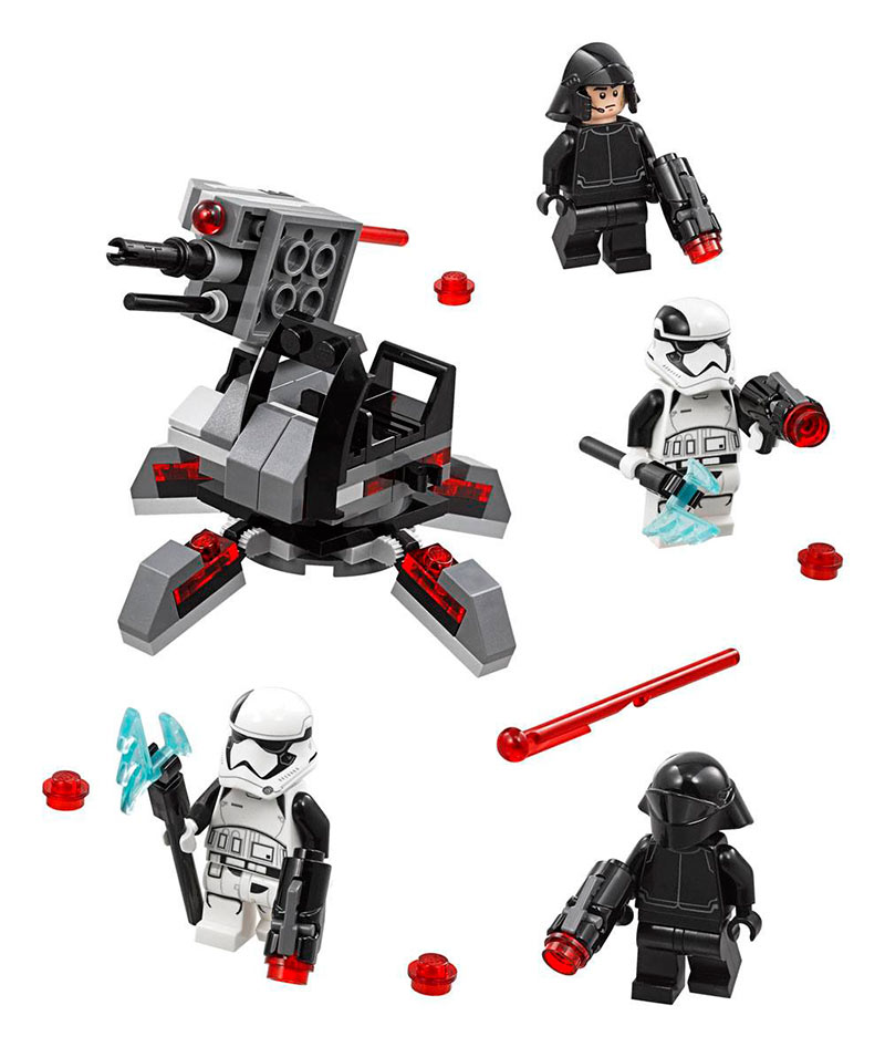 Lego Battle Especialistas de la Primera Orden. Star Wars: Episodio VIII. Nº 75197