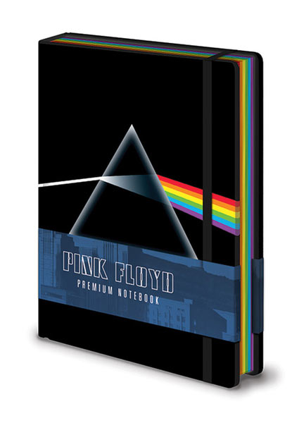 Libreta A5 Pink Floyd. Dark side of the Moon. Premium