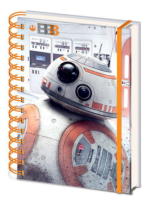 Libreta A5 Star Wars Episodio VIII Wiro BB-8