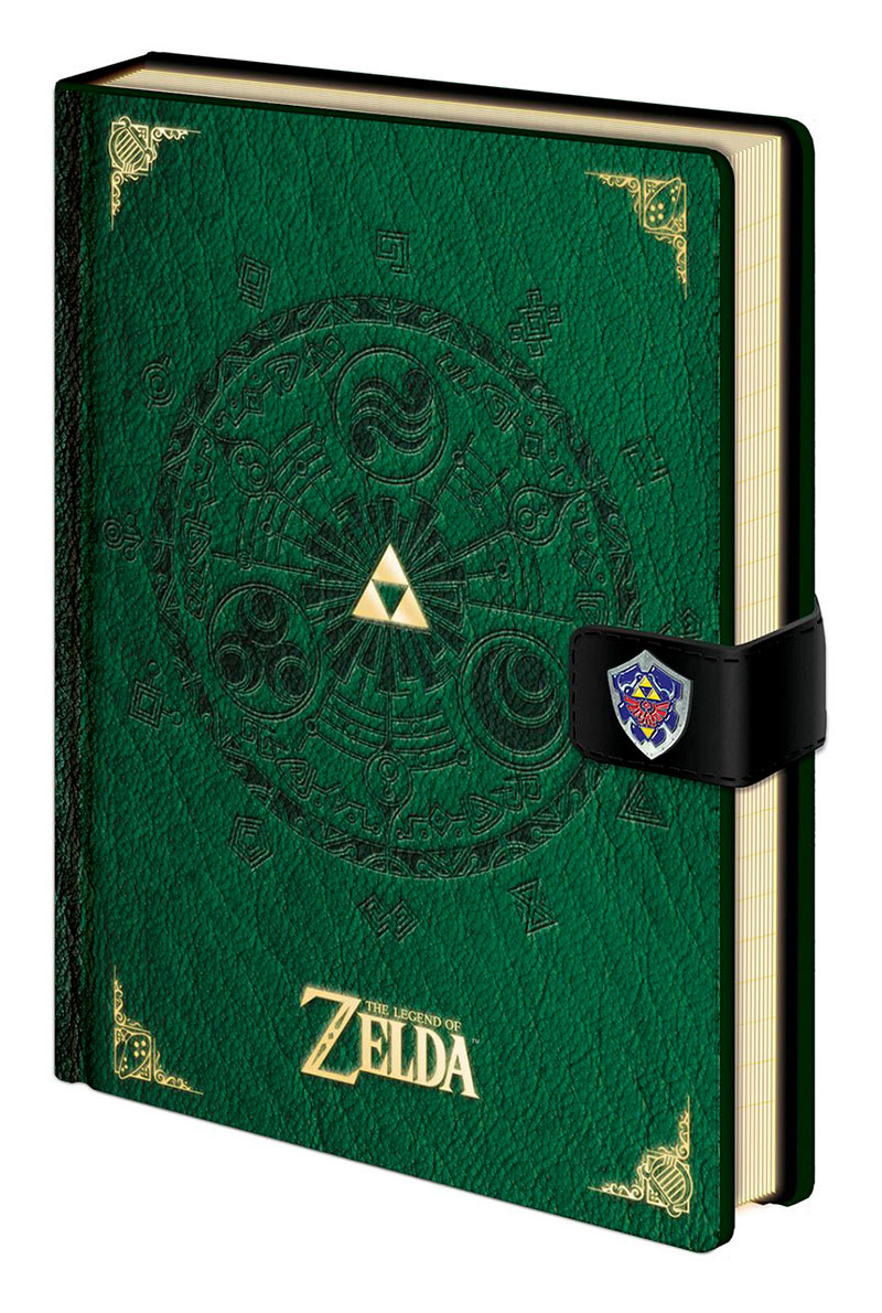 Libreta A5 Triforce New Version. The Legend of Zelda