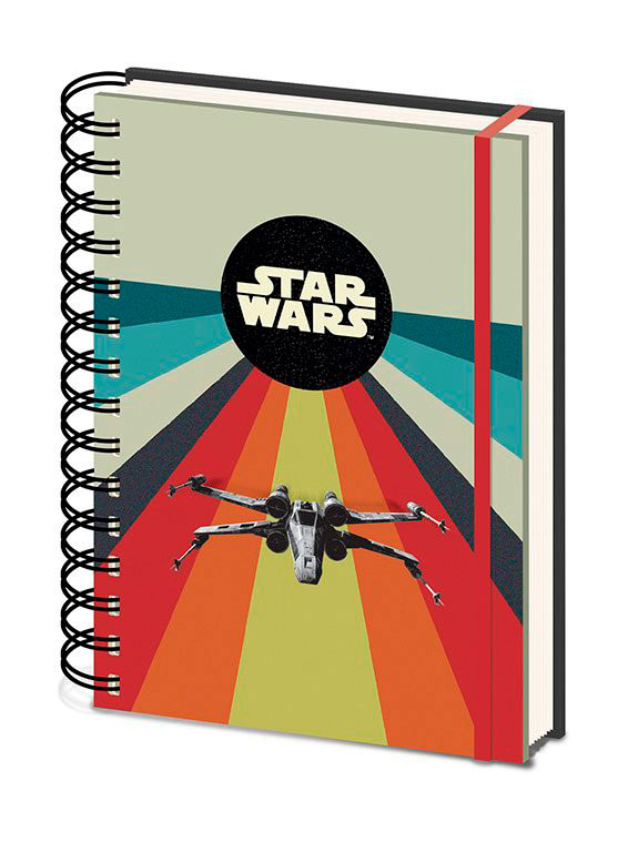 Libreta A5 Wiro Nostalgia Star Wars. Pyramid International