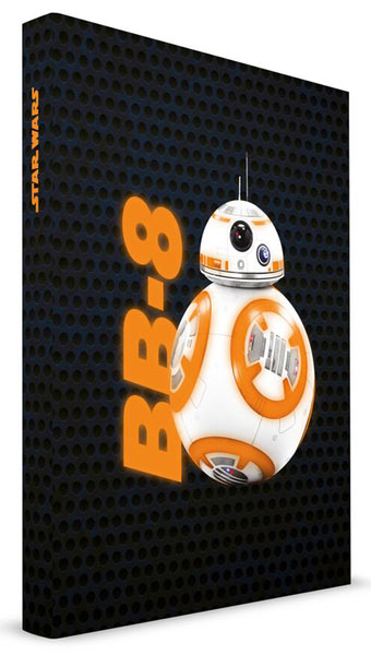 Libreta BB-8. Star Wars con luz y sonido