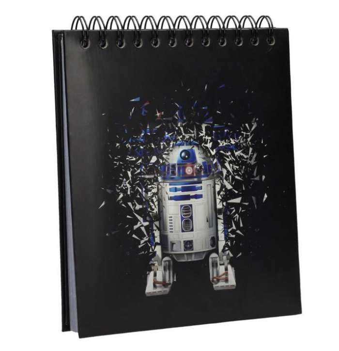 Libreta de espiral R2-D2. Star Wars Con luz y sonido