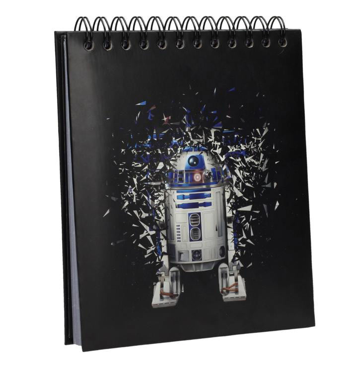 Libreta de espiral R2-D2. Star Wars Con luz y sonido