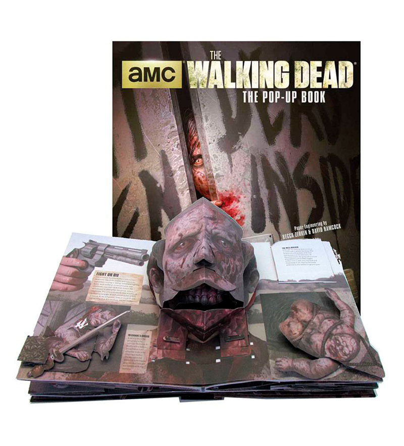 Libro pop-up 3D The Walking Dead. Edición inglés