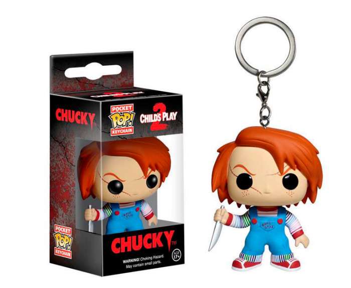 Llavero Chucky. Línea Pop! 4cm