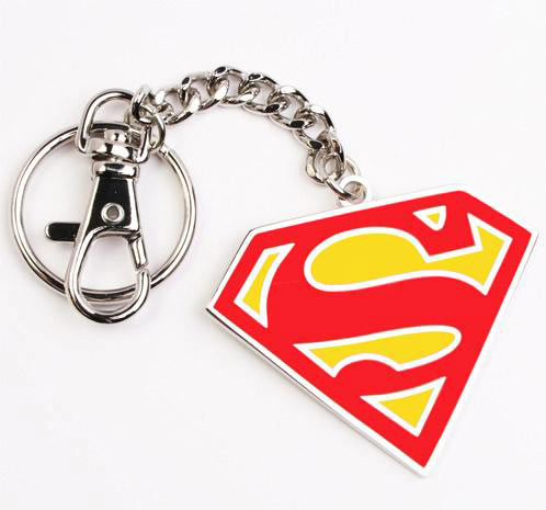 Llavero Superman. Logo clásico