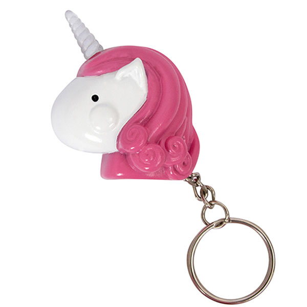Llavero Unicornio. Chubby Unicorn Con Luz
