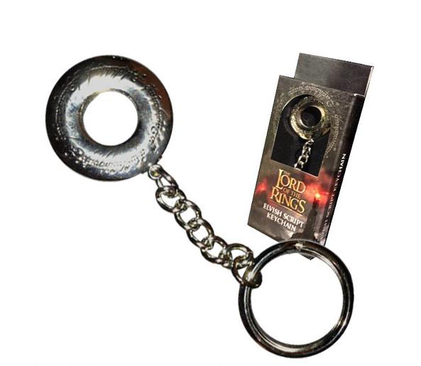 Llavero anillo El Señor de los Anillos. Elfico