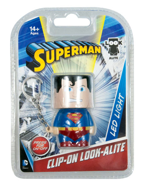 Llavero linterna Superman. DC. Comics