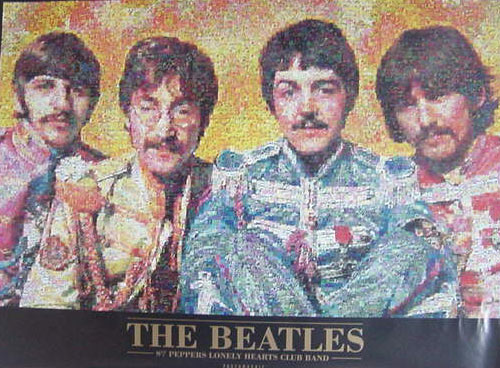Los Beatles mosaico