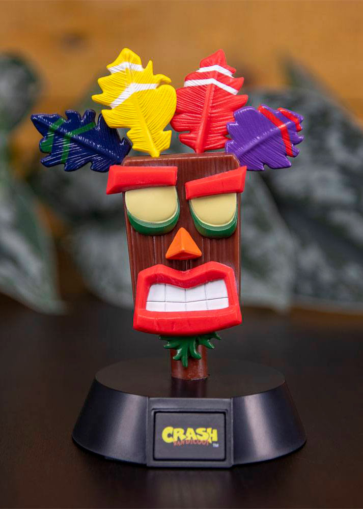 Lámpara 3D Aku Aku 10 cm. Crash Bandicoot. Paladone