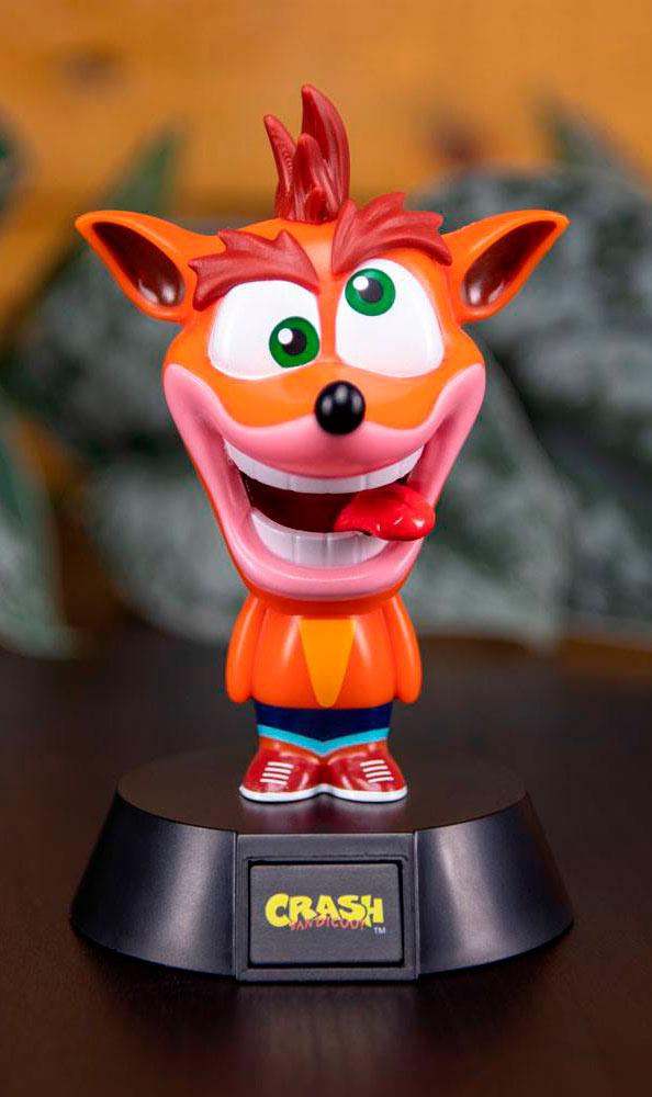 Lámpara 3D Crash Bandicoot 10 cm. Paladone