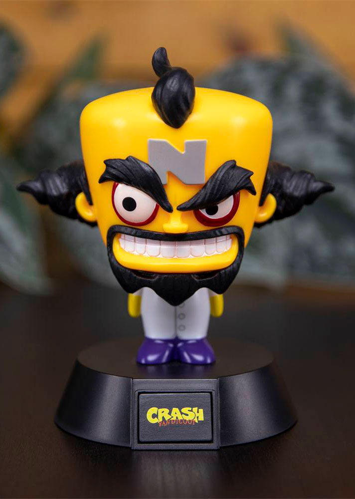 Lámpara 3D Doctor Neo Cortex 10 cm. Crash Bandicoot. Paladone