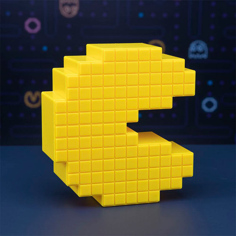 Lámpara 3D Pixel Pac-Man 15 cm. Paladone Products
