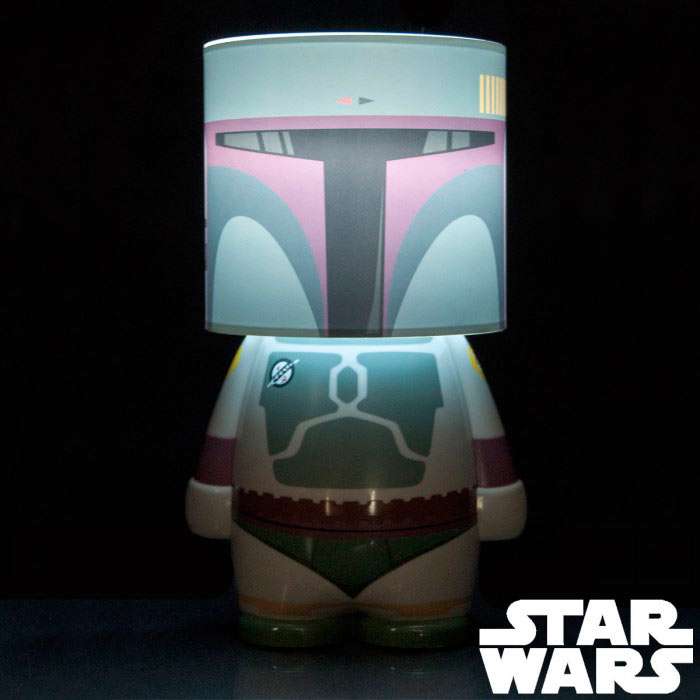 Lámpara Boba Fett. Star Wars
