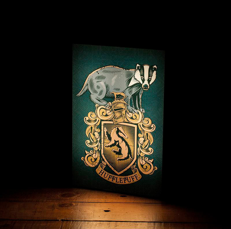 Lámpara Harry Potter Luminart Hufflepuff 30 cm
