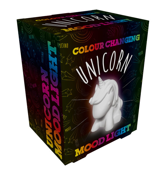 Lámpara LED multicolor Unicornio