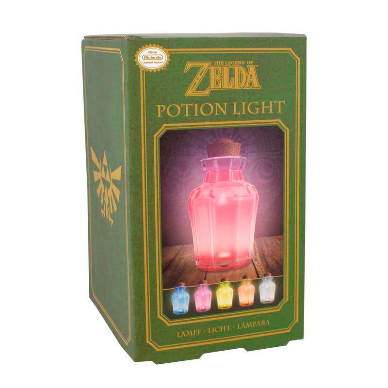 Lámpara Potion Jar. Legend of Zelda