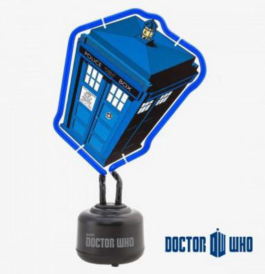 Lámpara de Neón Cabina Tardis. Doctor Who