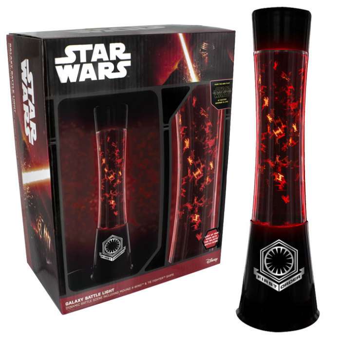 Lámpara lava Star Wars Mood Light Galaxy Battle