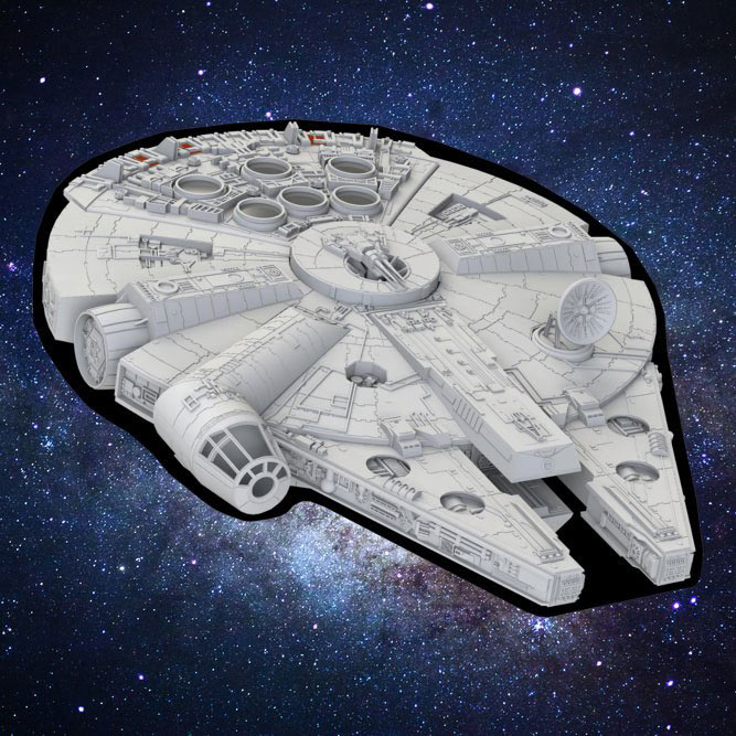 Manta de Picnic nave Millennium Falcon Star Wars 200 x 150 cm