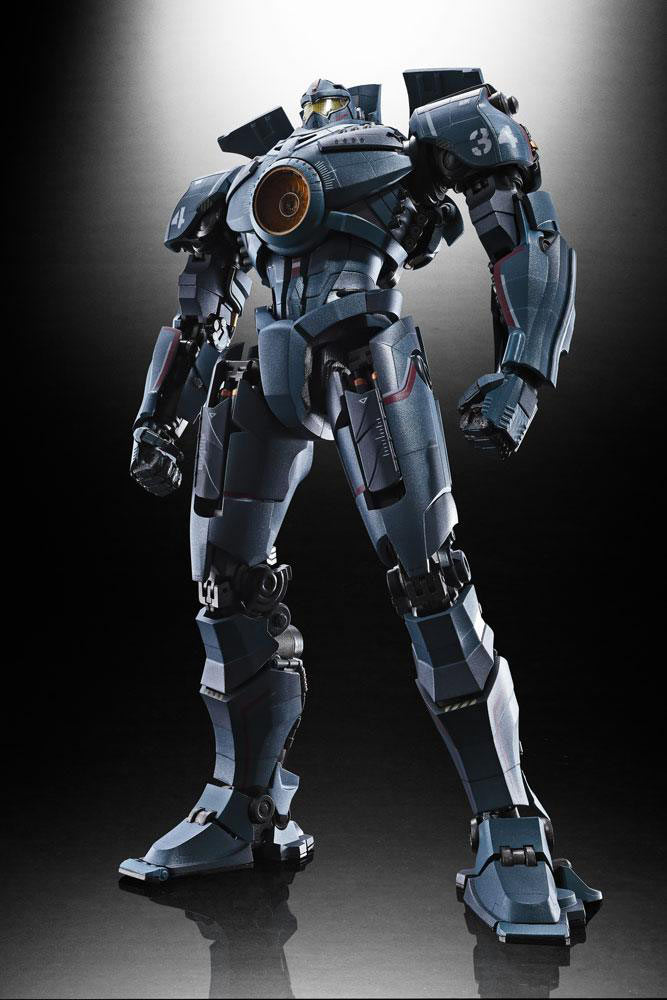 Maqueta Figura GX-77 Gipsy Danger 23 cm. Pacific Rim. Diecast. Línea Soul of Chogokin. Con luz y sonido. Bandai