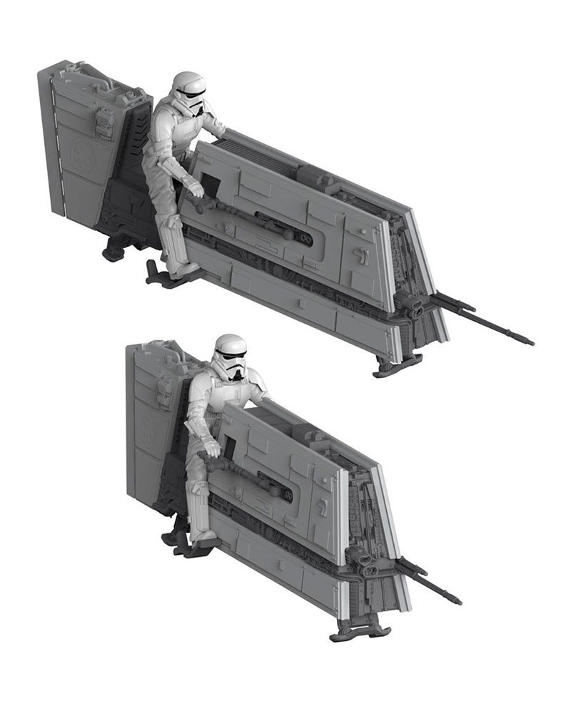 Maqueta Imperial Patrol Speeder 19 cm. Han Solo: Una Historia de Star Wars. Con sonido. Escala 1:28. Revell