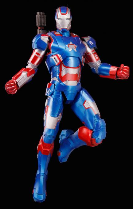 Maqueta Iron Man 3. Iron Patriot 20 cm. Escala 1/9. Dragon Models