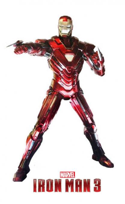 Maqueta Mark XXXIII Silver Centurion Armor de 20 cm. Iron Man 3. Dragon Models