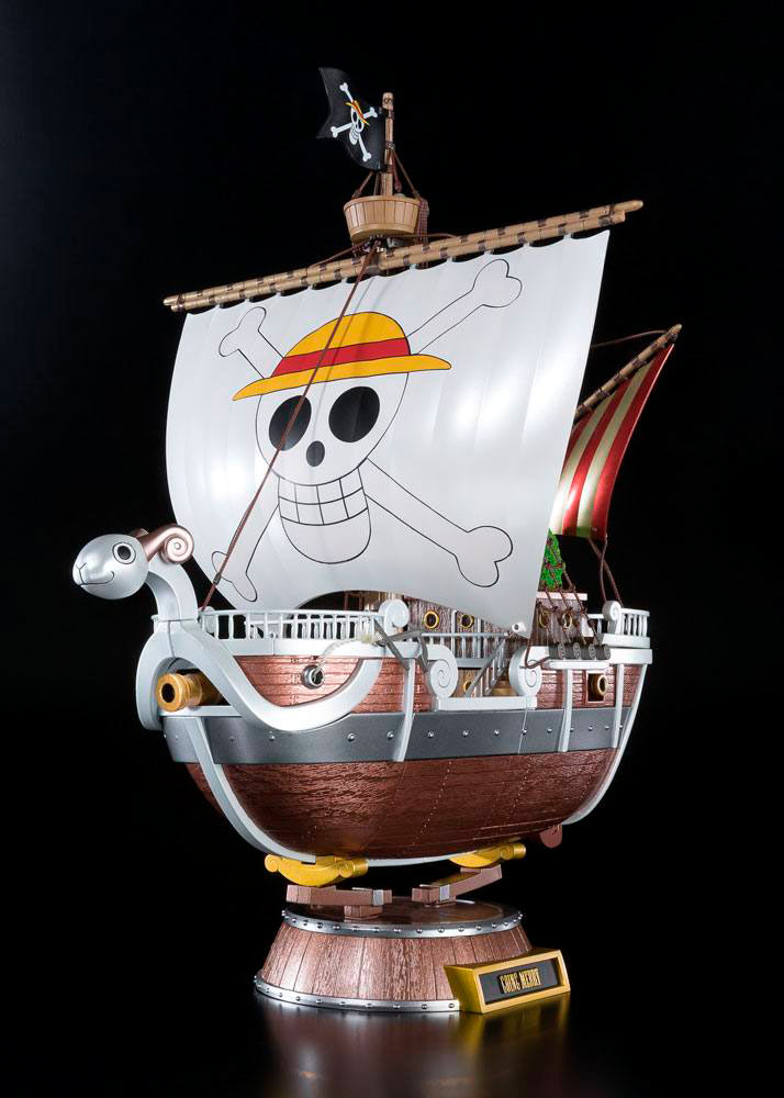 Maqueta barco Going Merry 28 cm. One Piece. 20th Memorial Edition. Chogokin. Diecast. Bandai