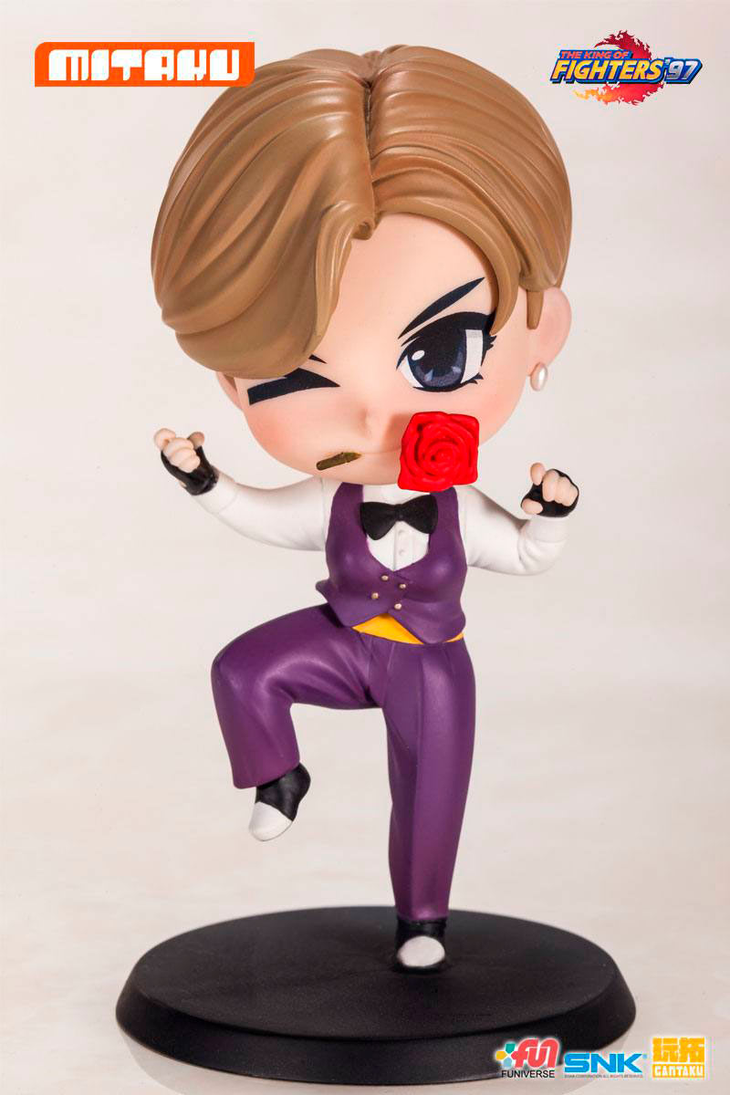 Mini Figura King 10 cm. The King of Fighters (1997). Chibi. Gantaku