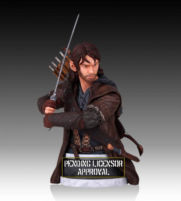 Mini busto enano Kili. The Hobbit: la desolación de Smaug. Escala 1/6. Gentle Giant